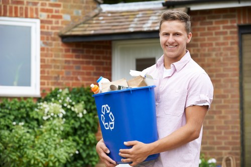 Eco-friendly waste disposal methods in action